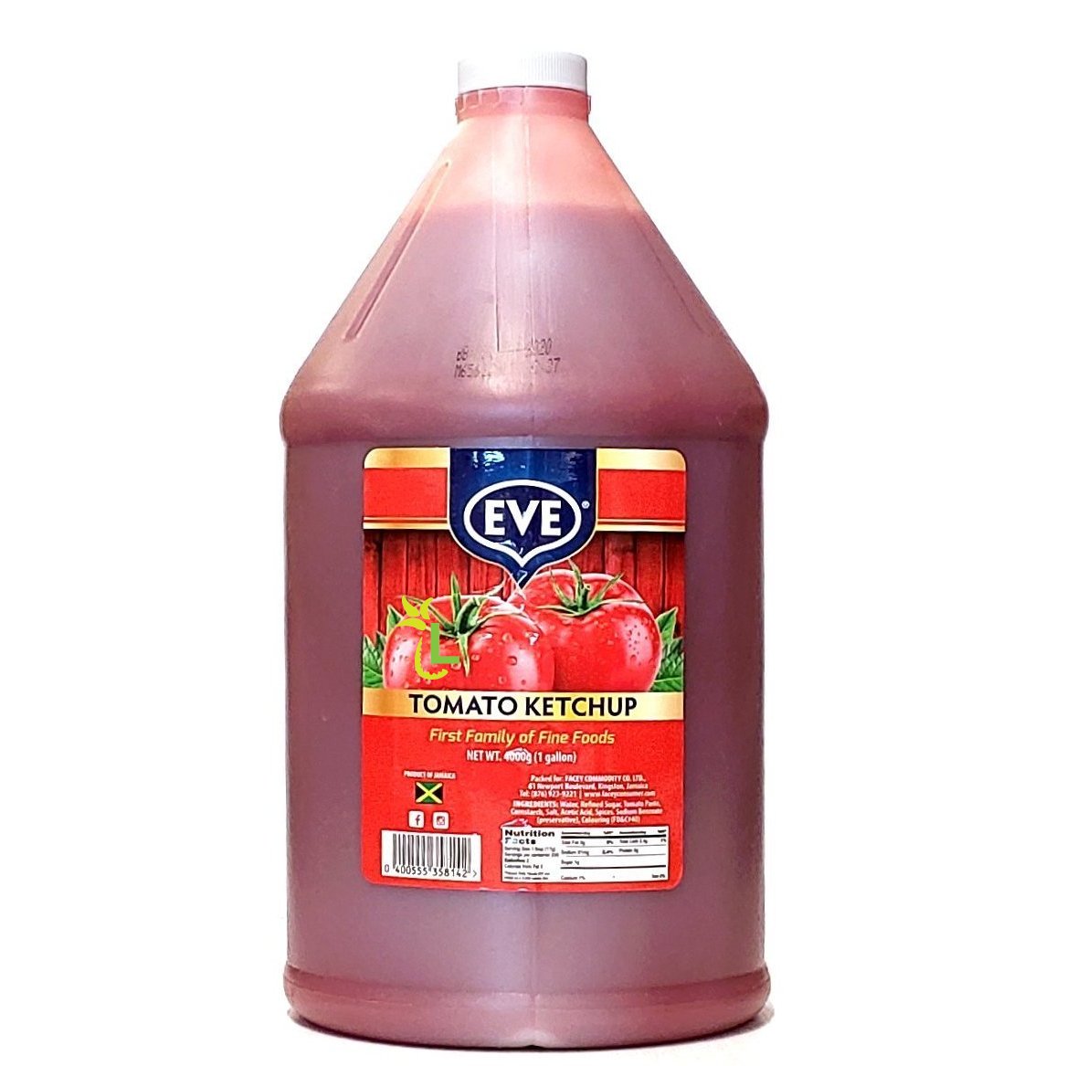 Eve Tomato Ketchup 1Gal x4Cs